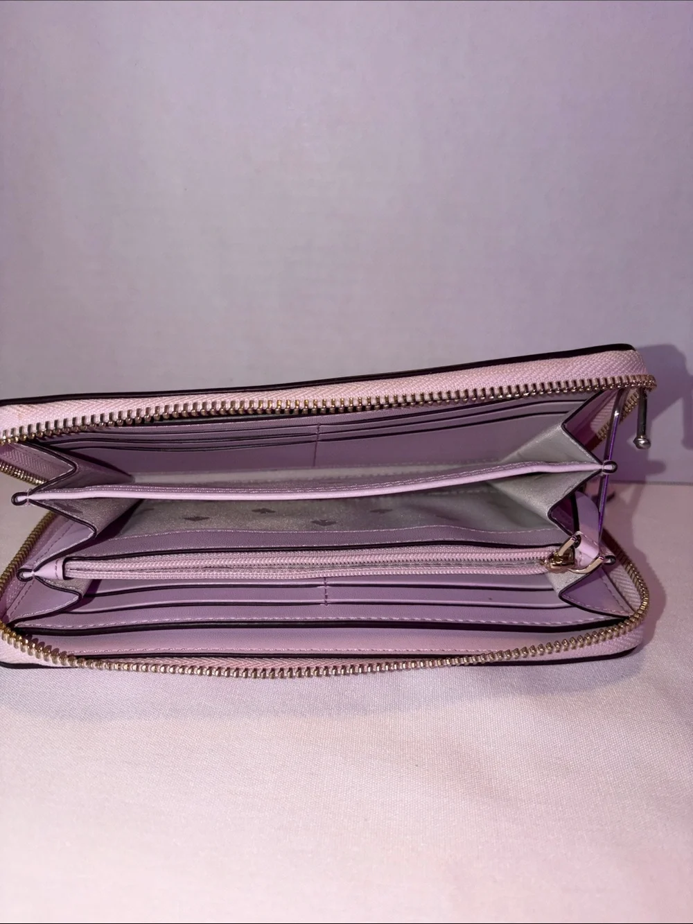 Kate spade flock party 3D parrot pink ladies wallet